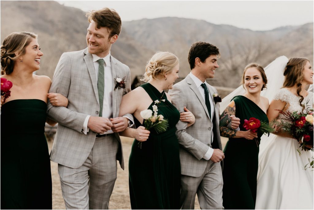 Golden Colorado Winter Wedding 