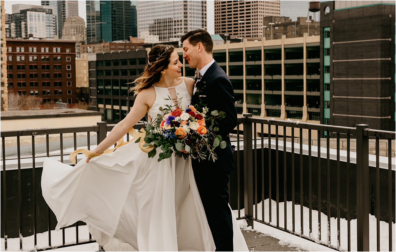 Industrial Minneapolis Minnesota Wedding Photographer