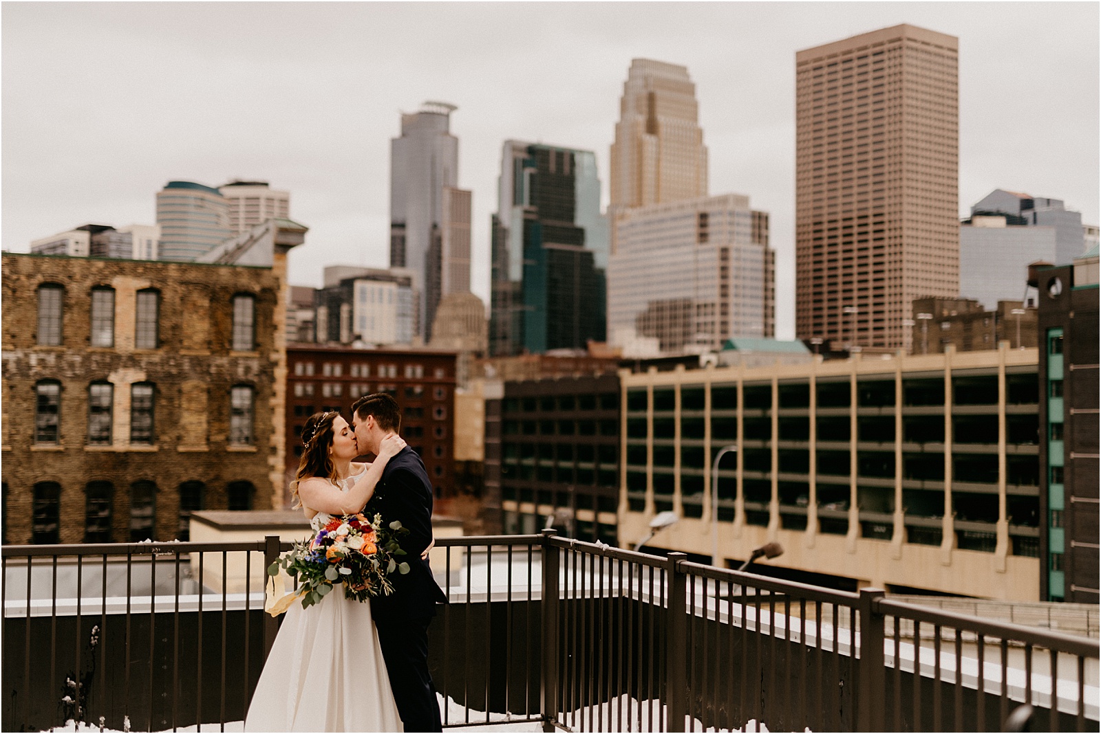 Industrial Minneapolis Minnesota Wedding Photographer