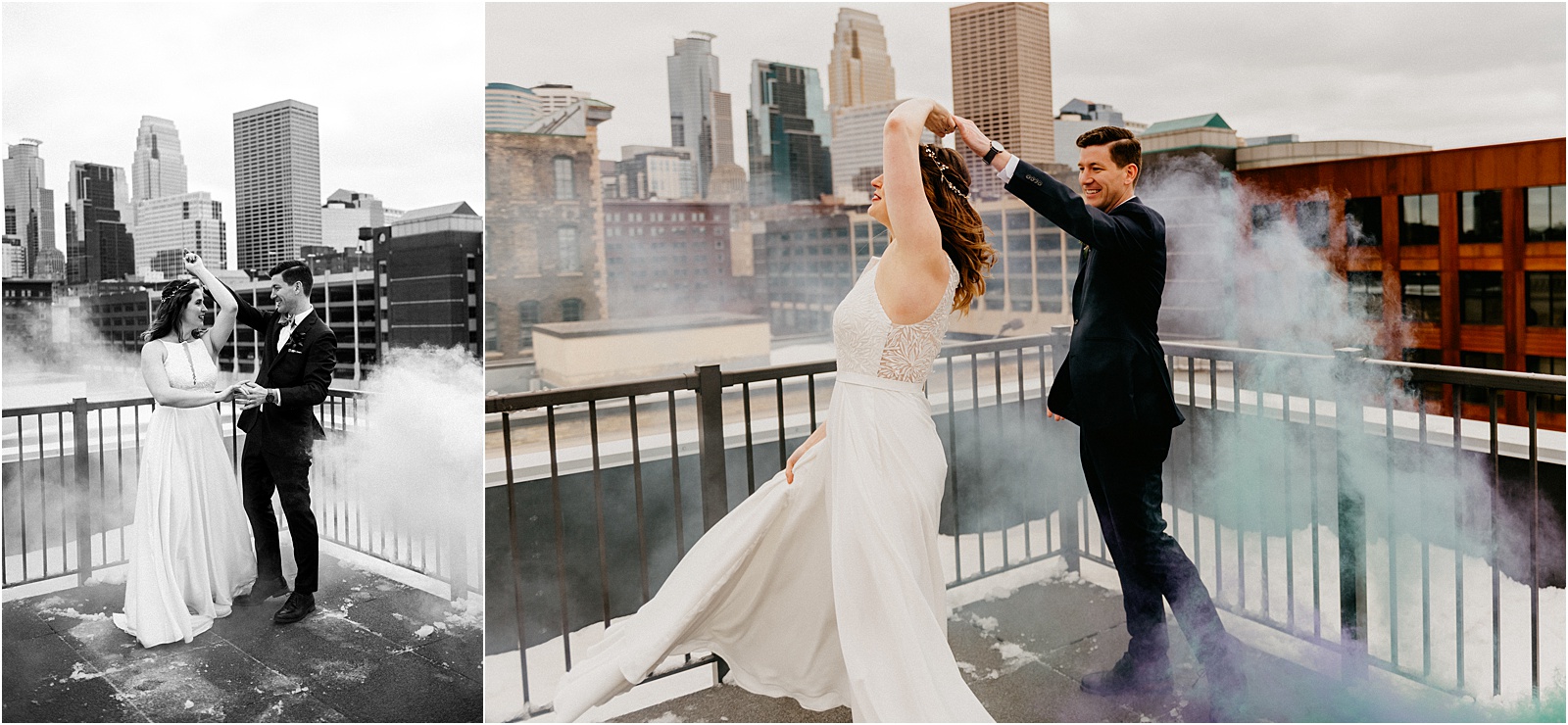 Industrial Minneapolis Minnesota Wedding Photographer