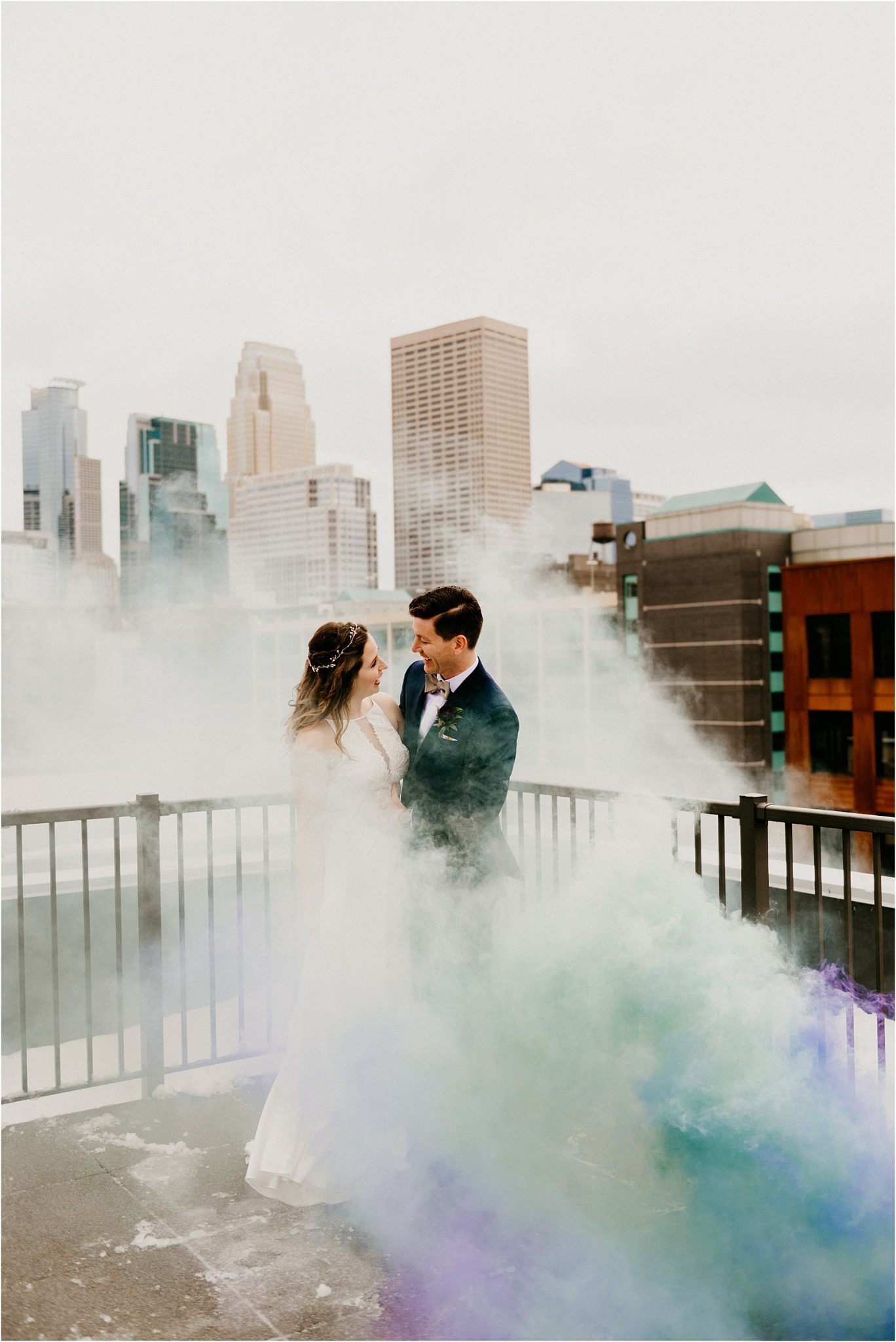 Industrial Minneapolis Minnesota Wedding Photographer