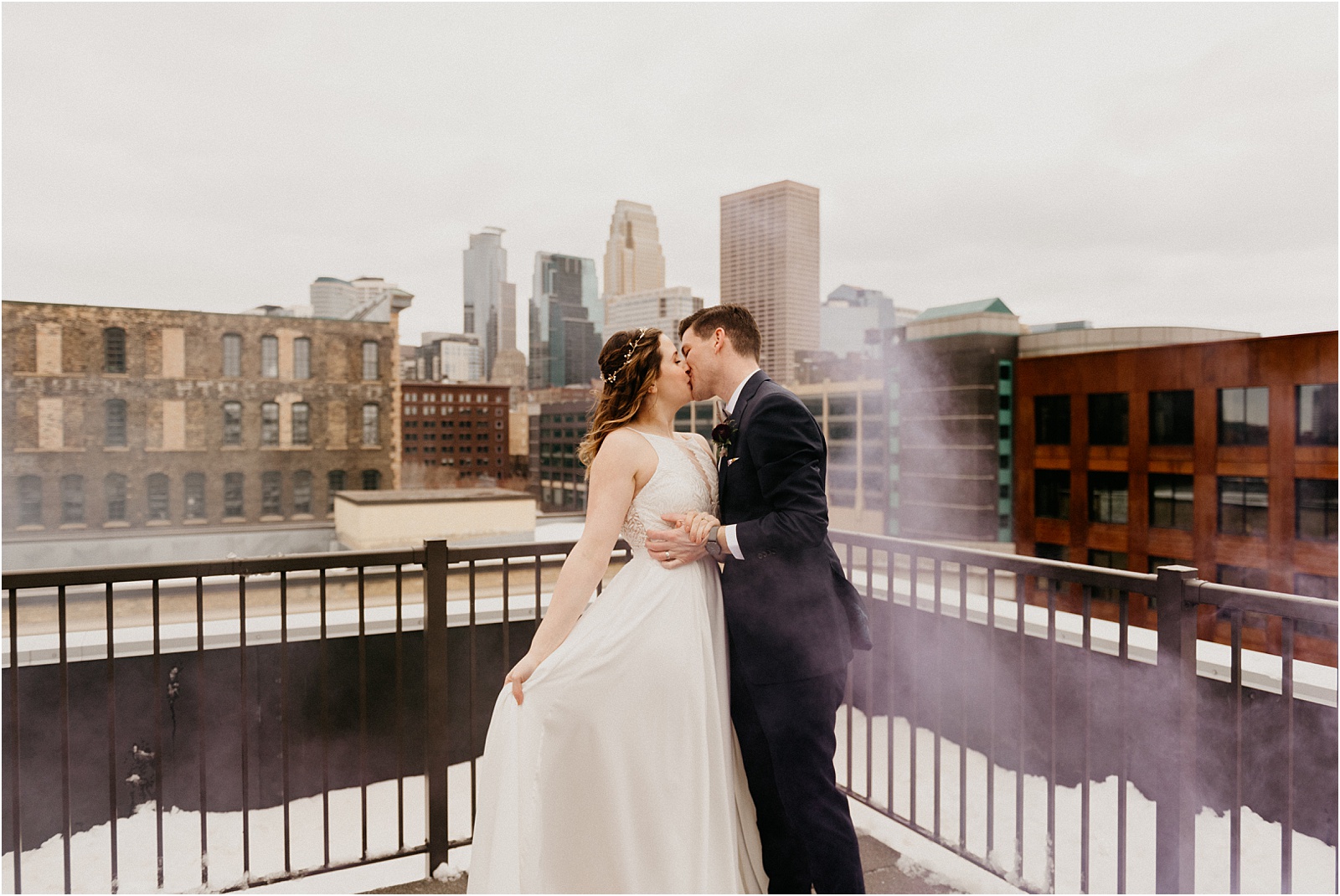 Industrial Minneapolis Minnesota Wedding Photographer