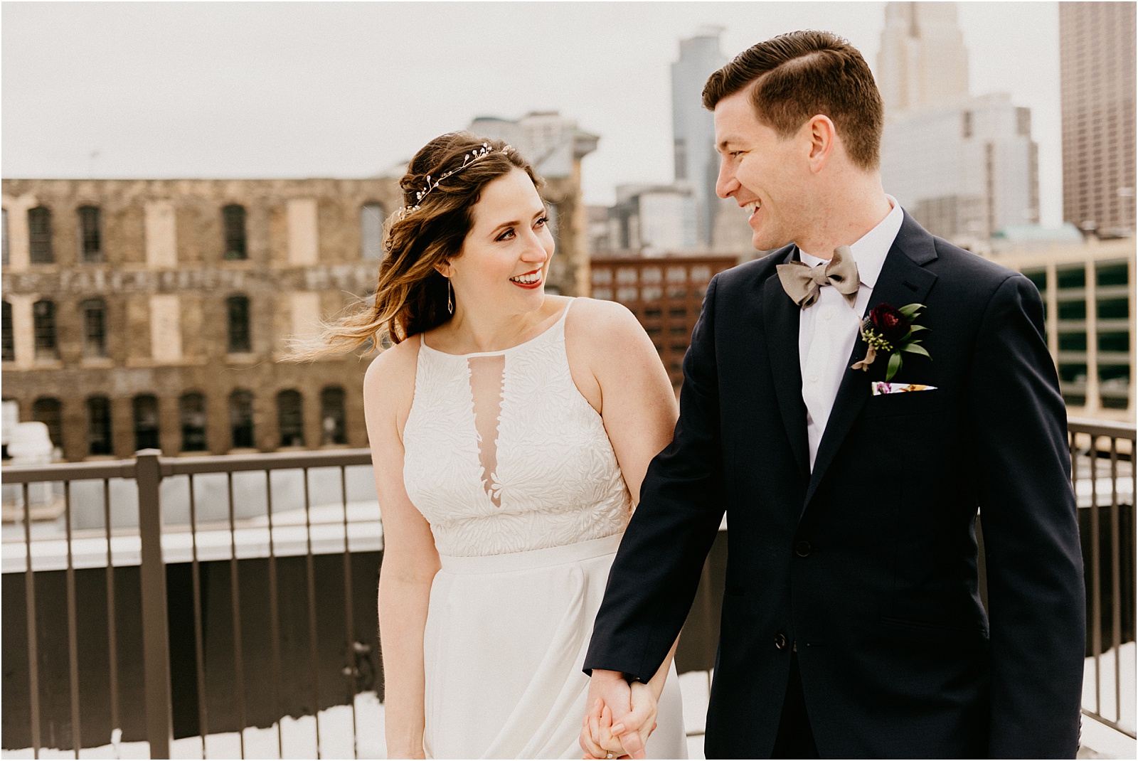 Industrial Minneapolis Minnesota Wedding Photographer