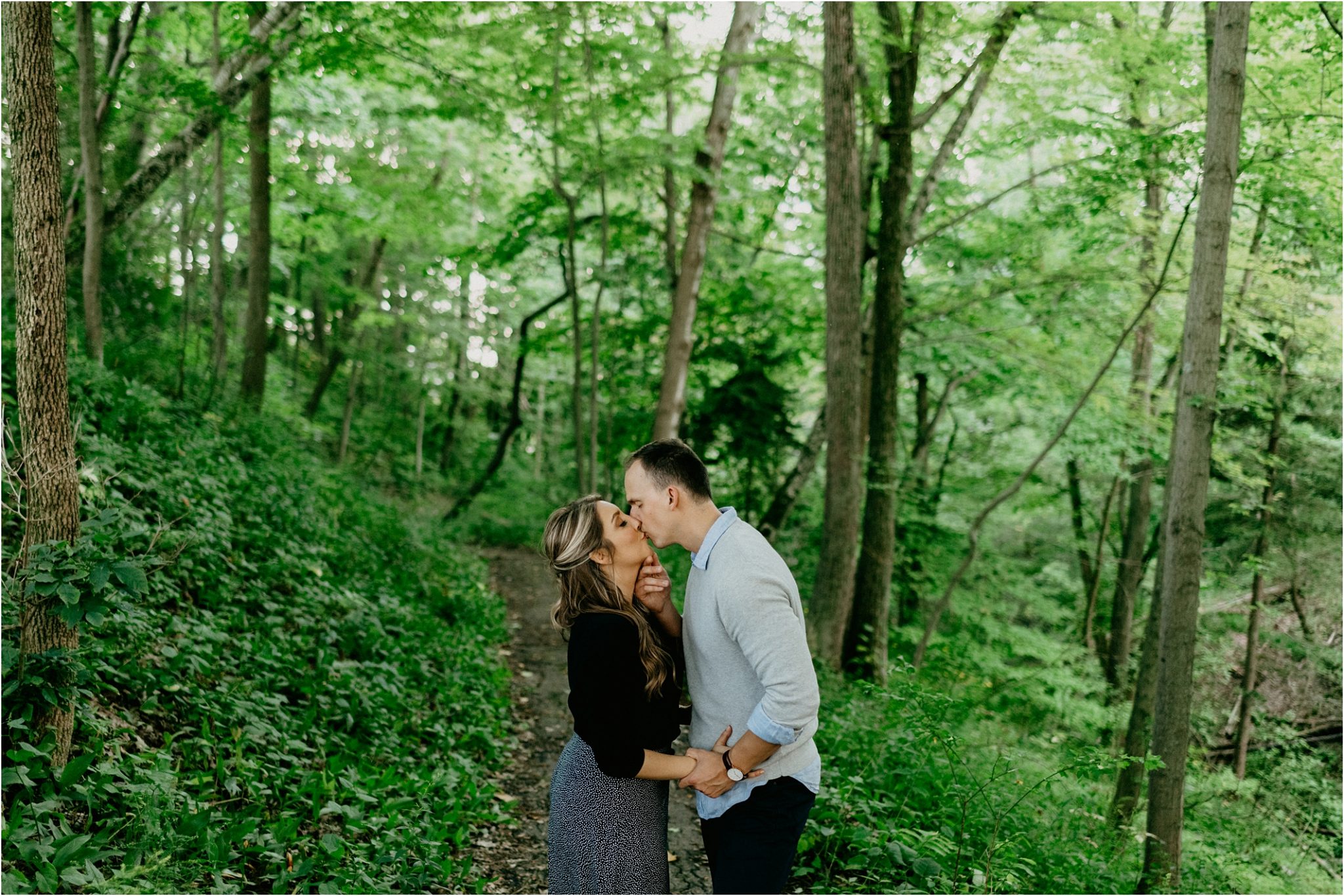 doctors park engagement session