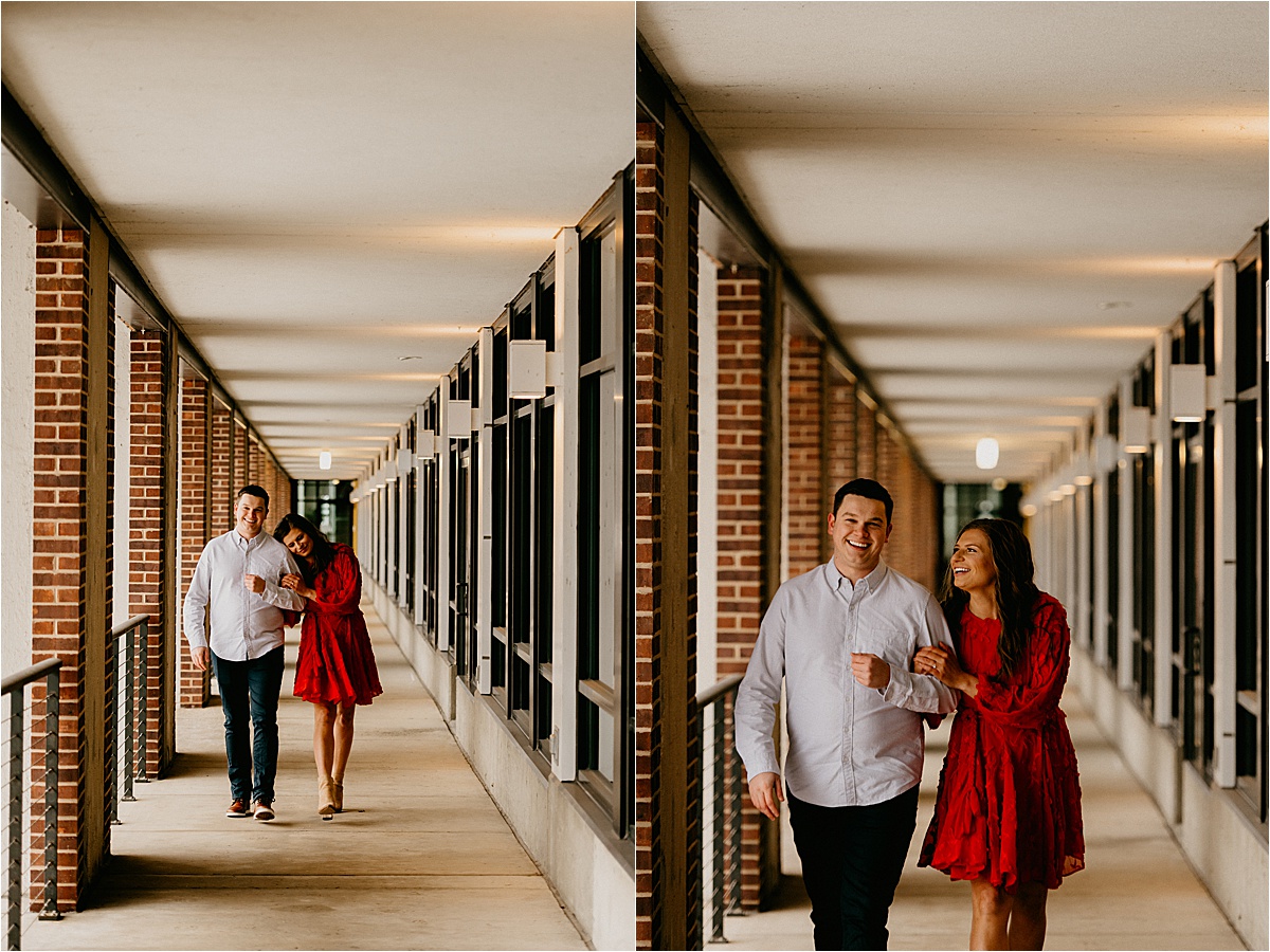 third ward Milwaukee engagement photography