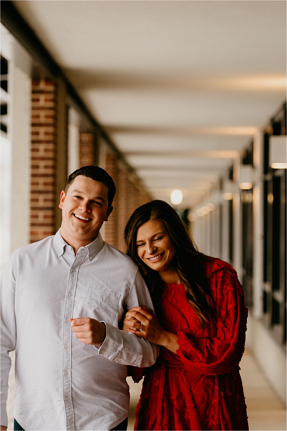 third ward Milwaukee engagement photography