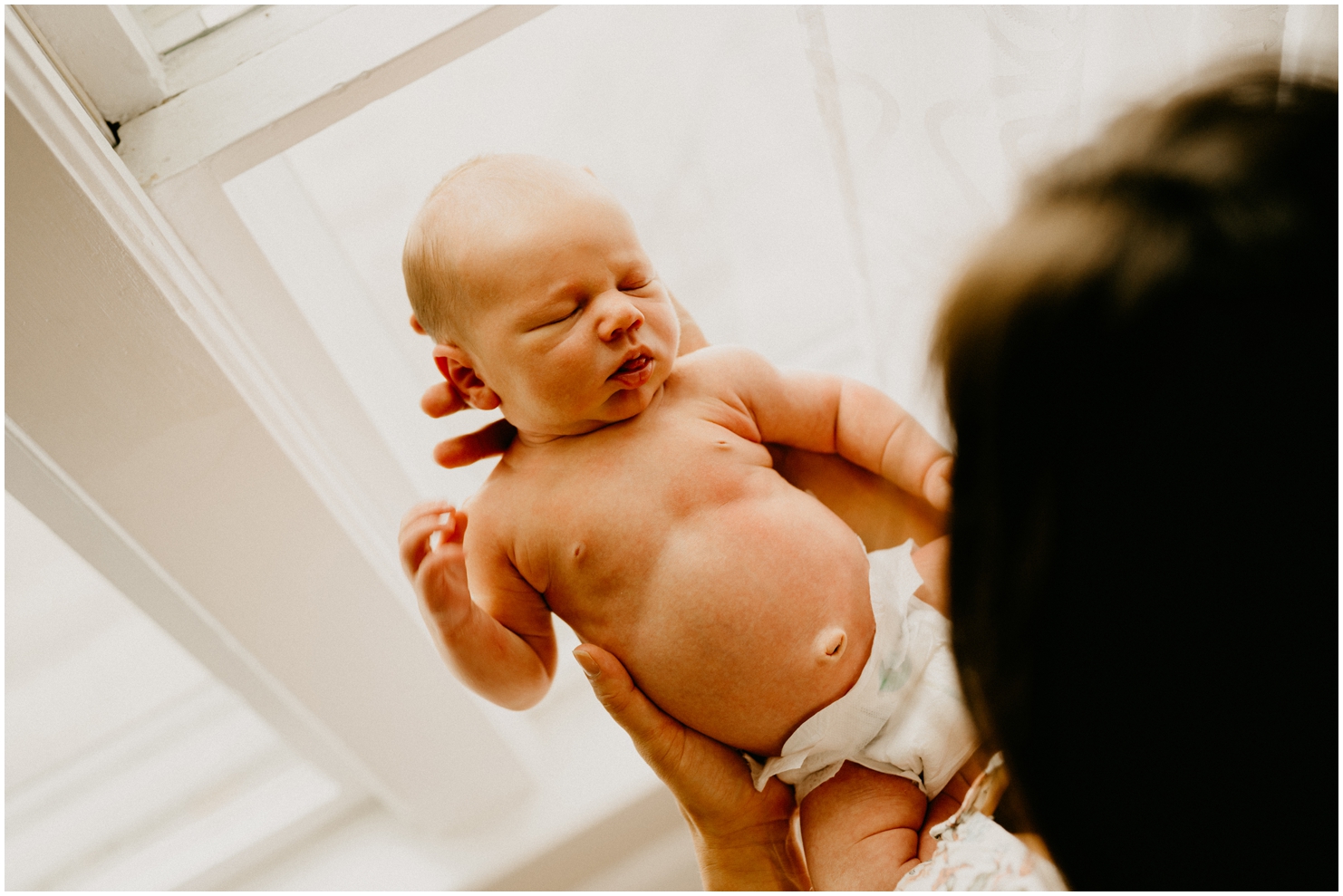 oconomowoc in home newborn session