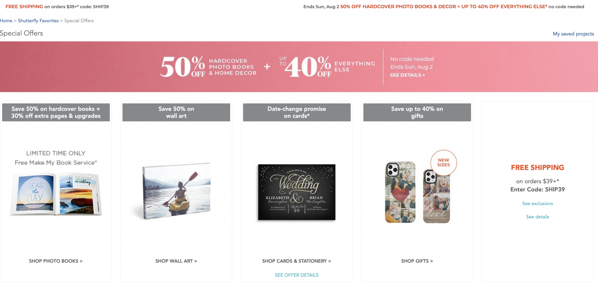 HUGE Shutterfly Sale!