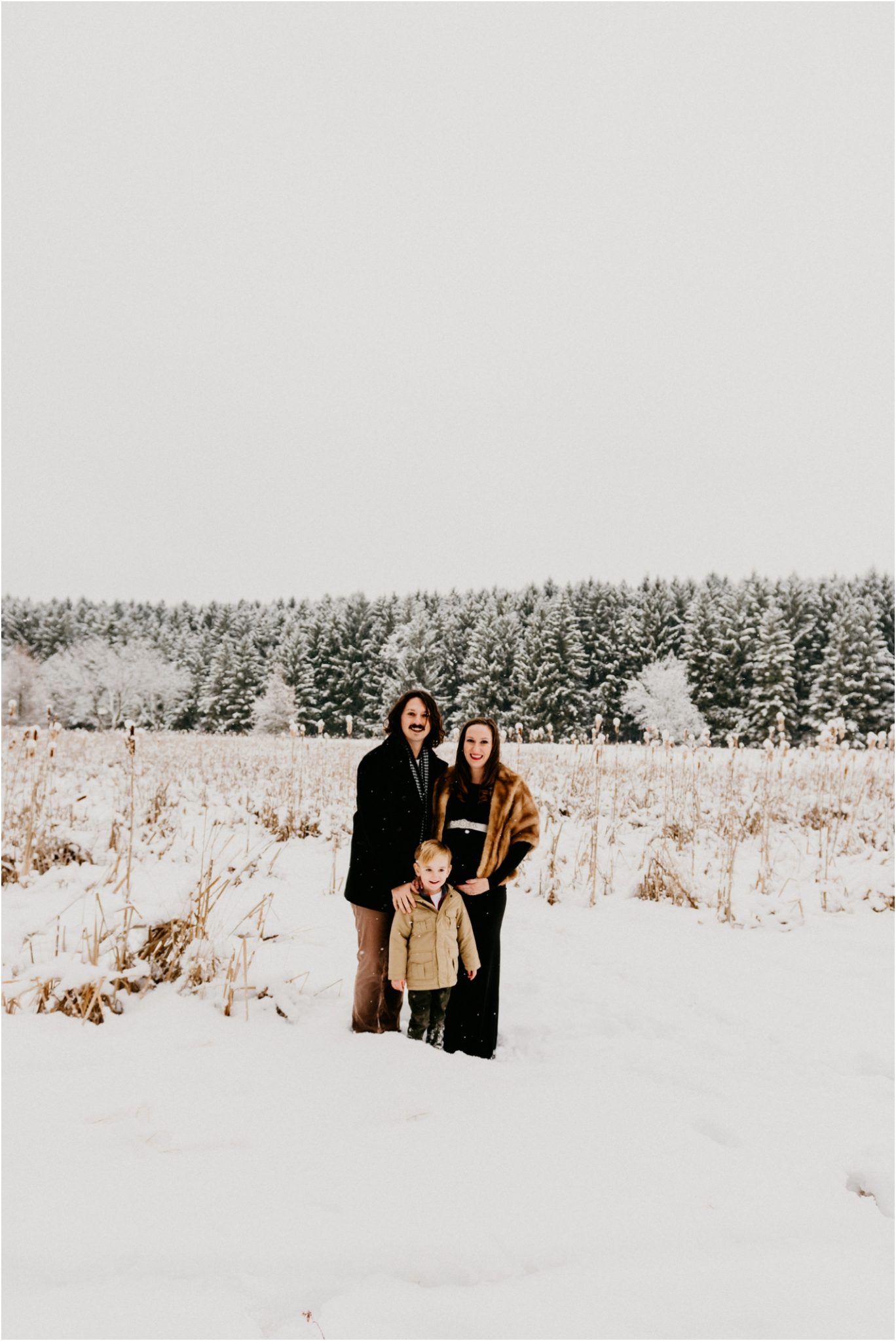 winter family photos