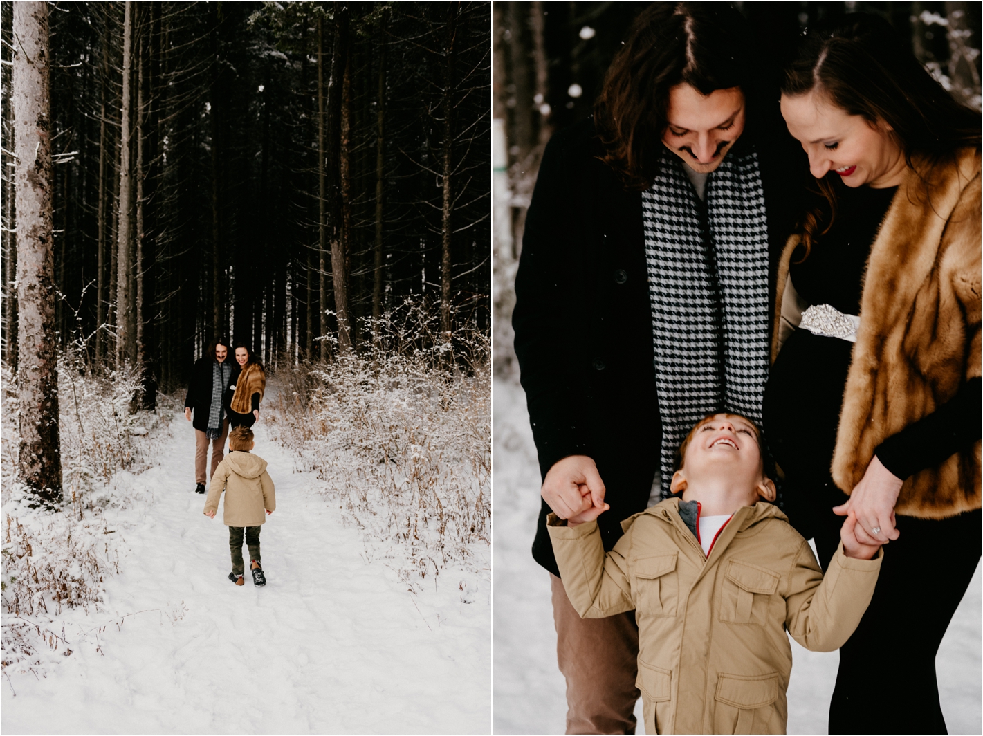 winter family photographer