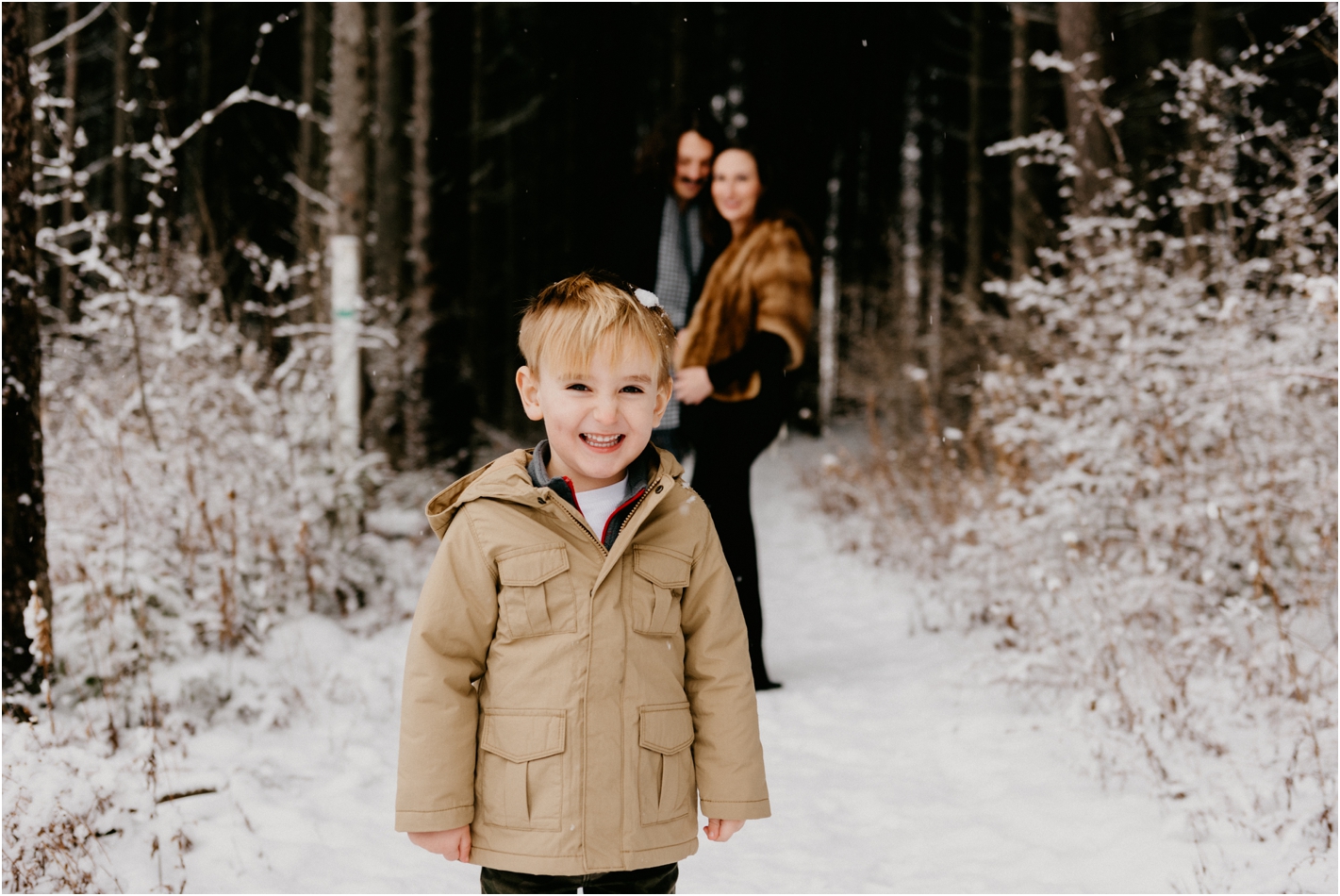 winter family photographer