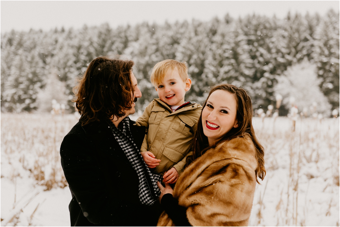 winter family photographer
