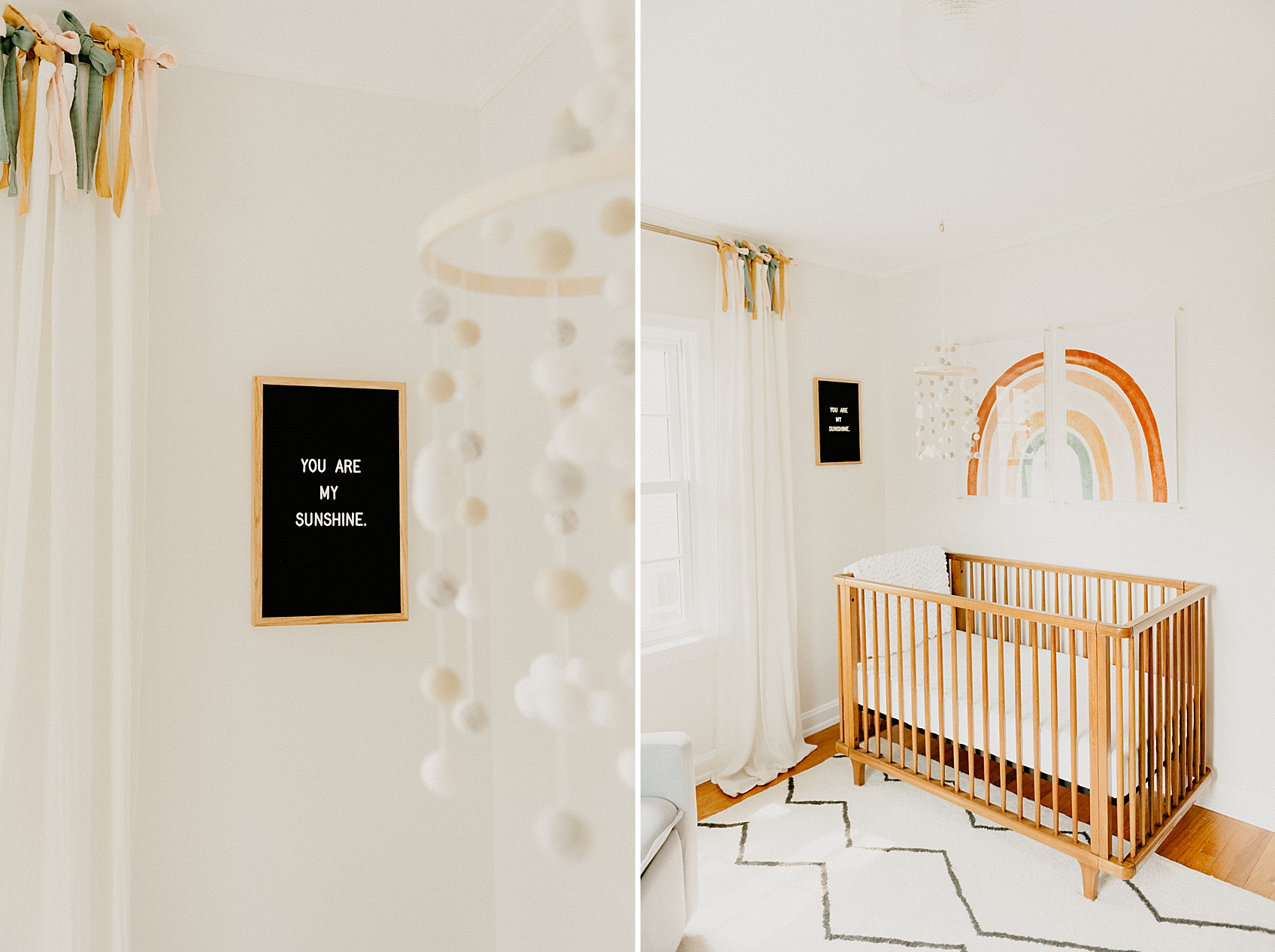 mid century modern nursery
