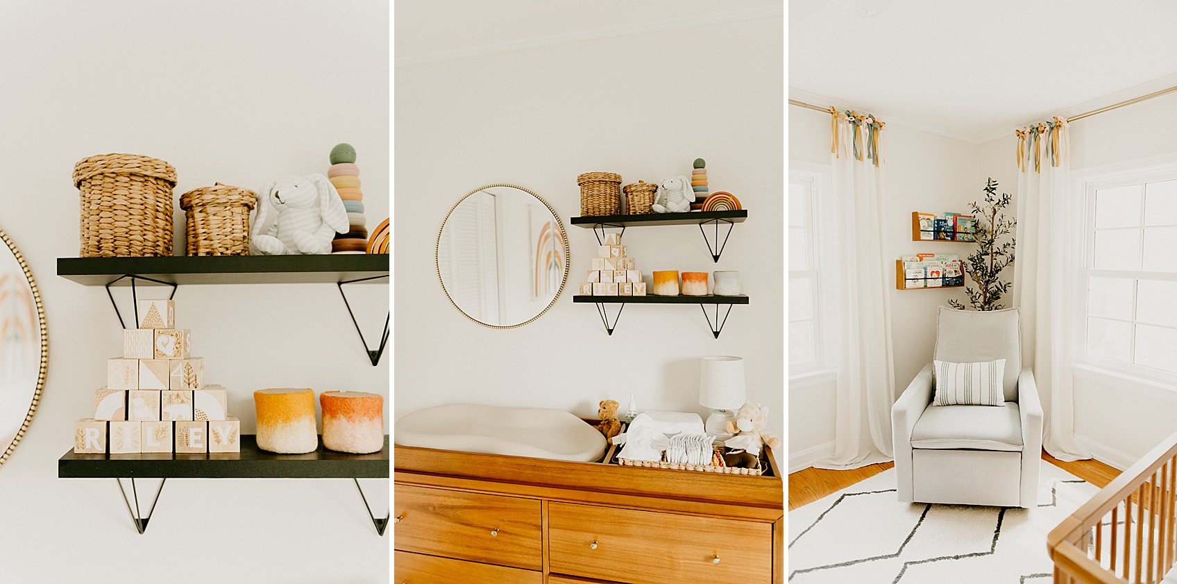 mid century modern nursery
