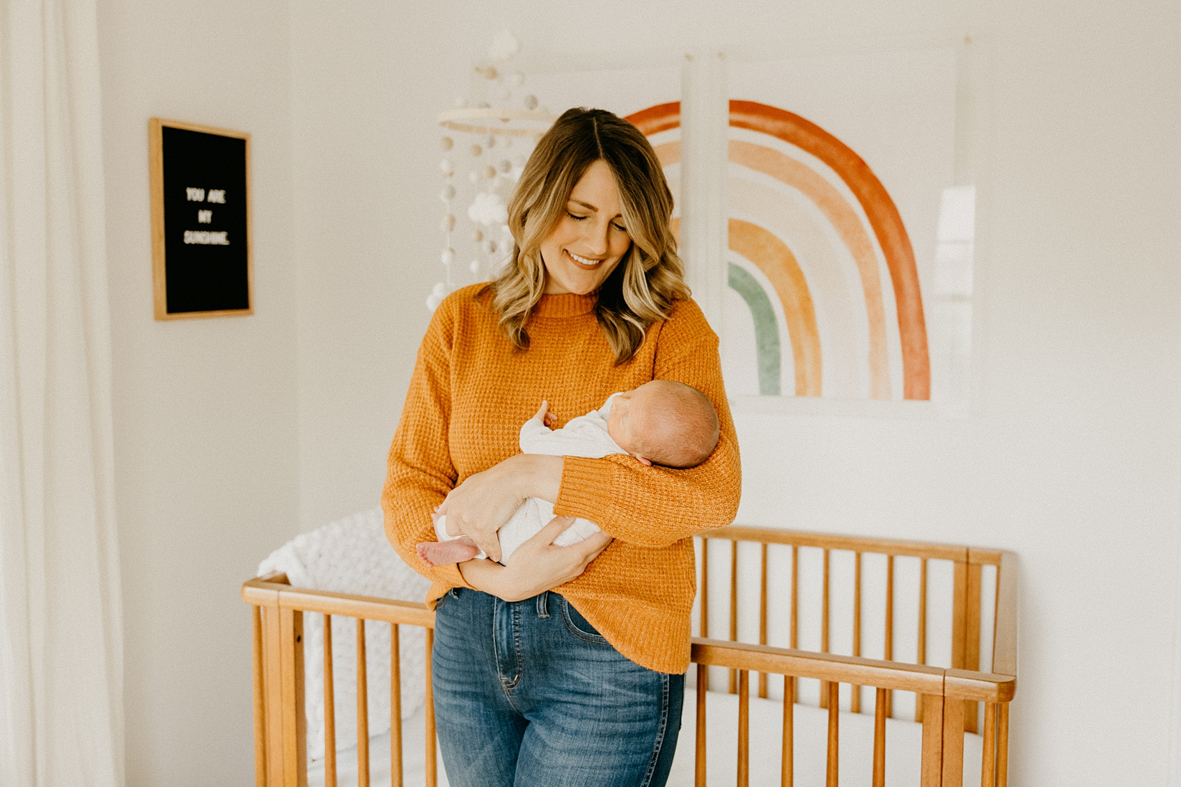 at home newborn photos