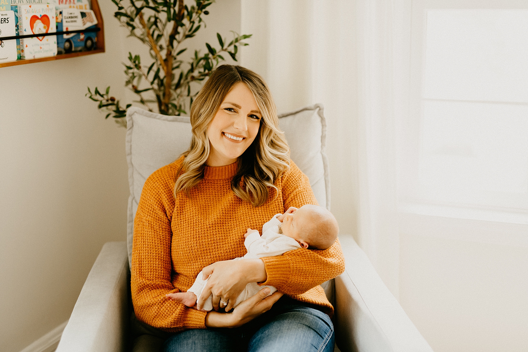 at home newborn photography