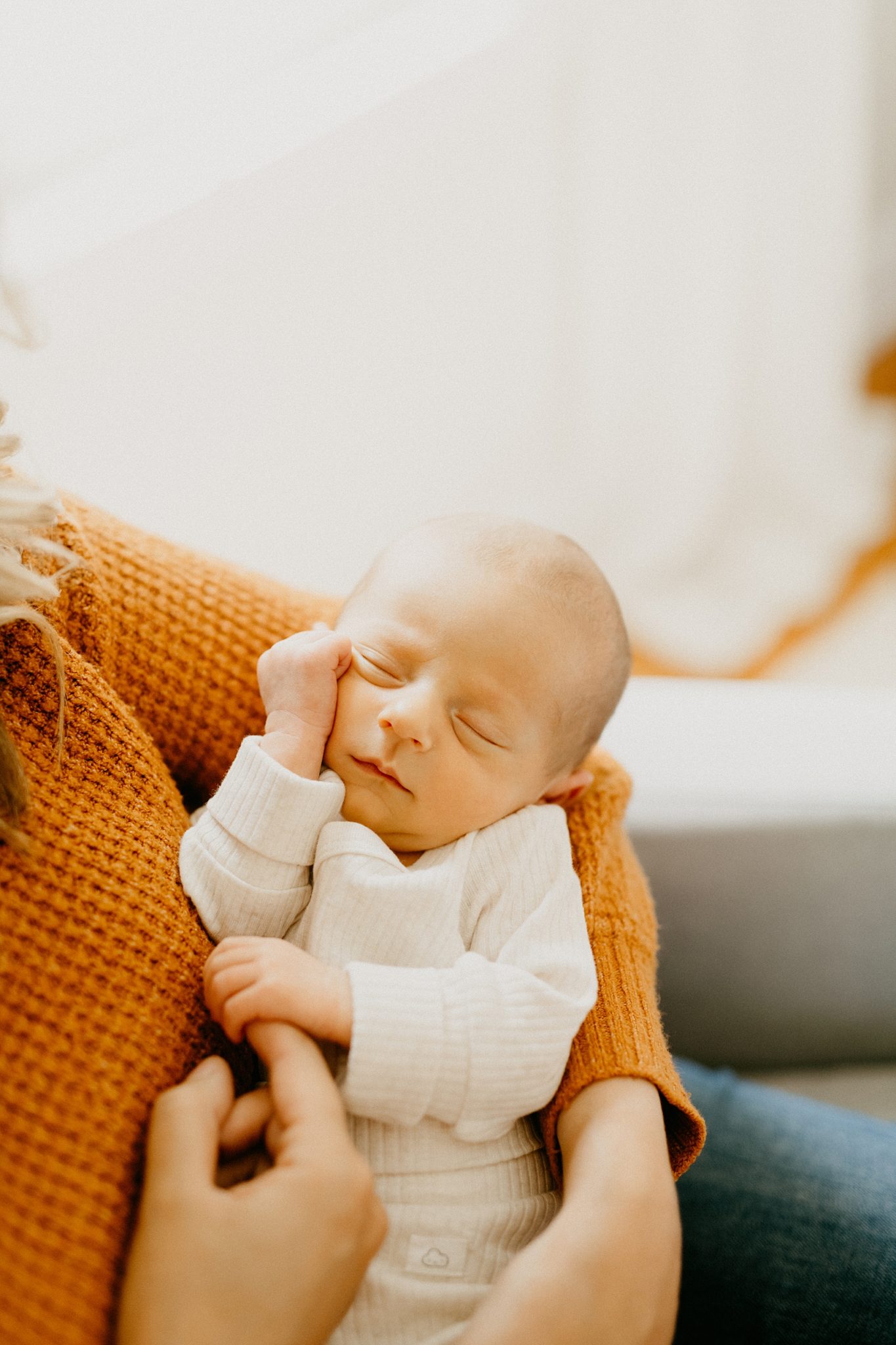 at home newborn photography