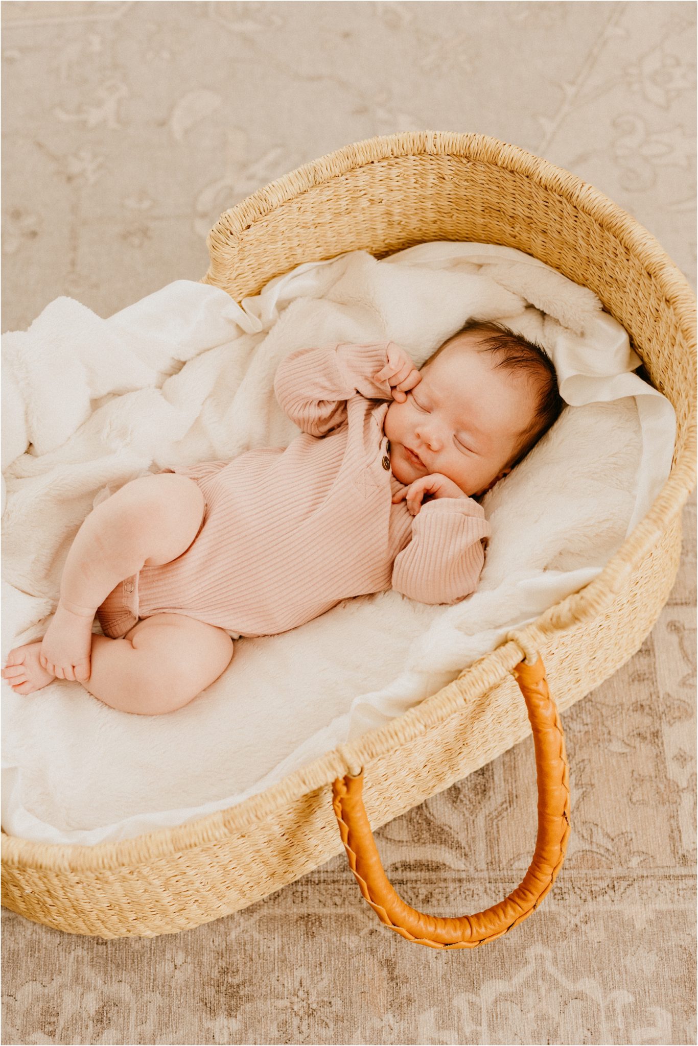 baby in a basket