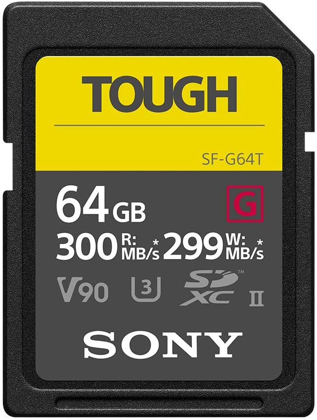 Sony TOUGH-G series SDXC UHS-II Card 