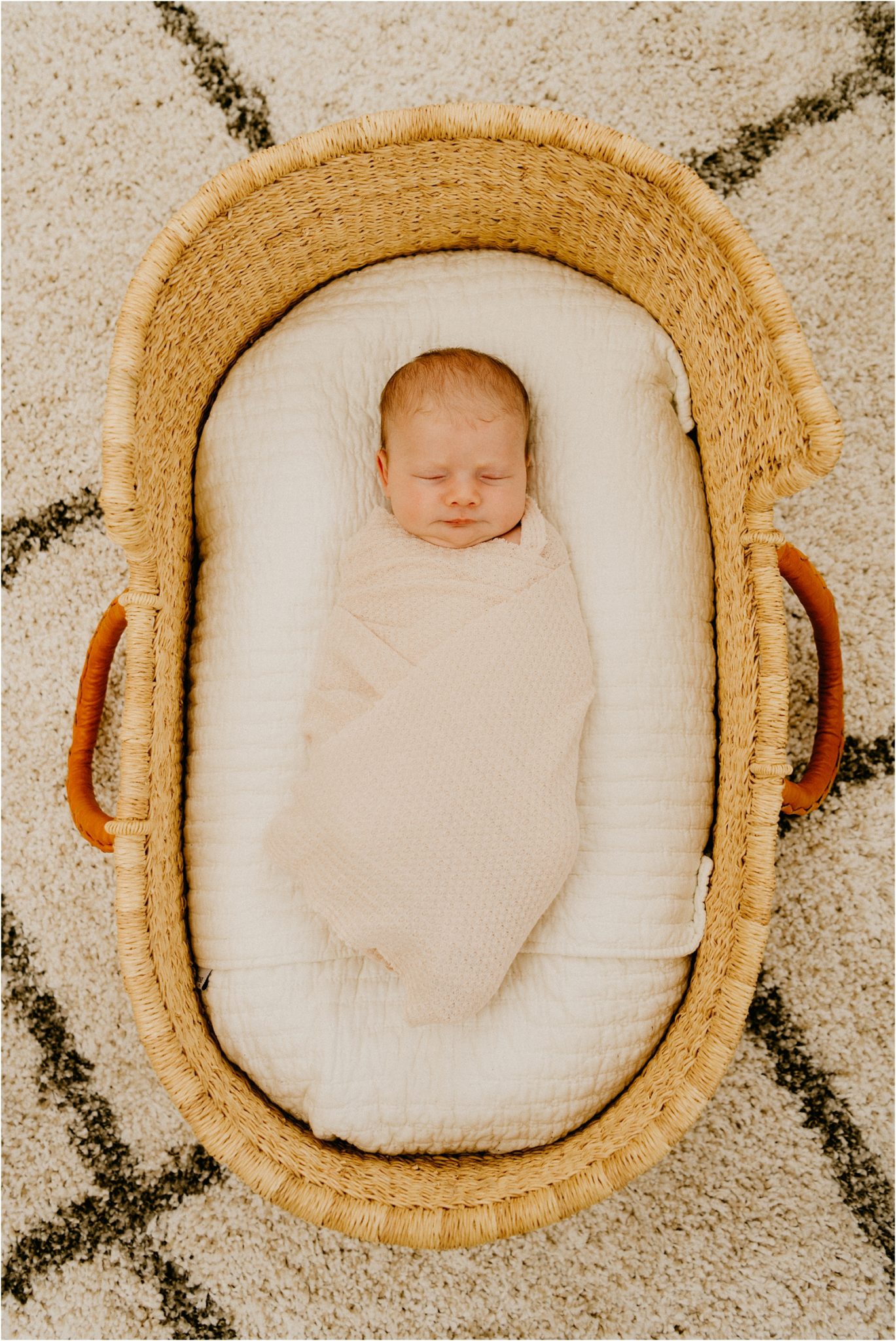  baby in a bassinet 