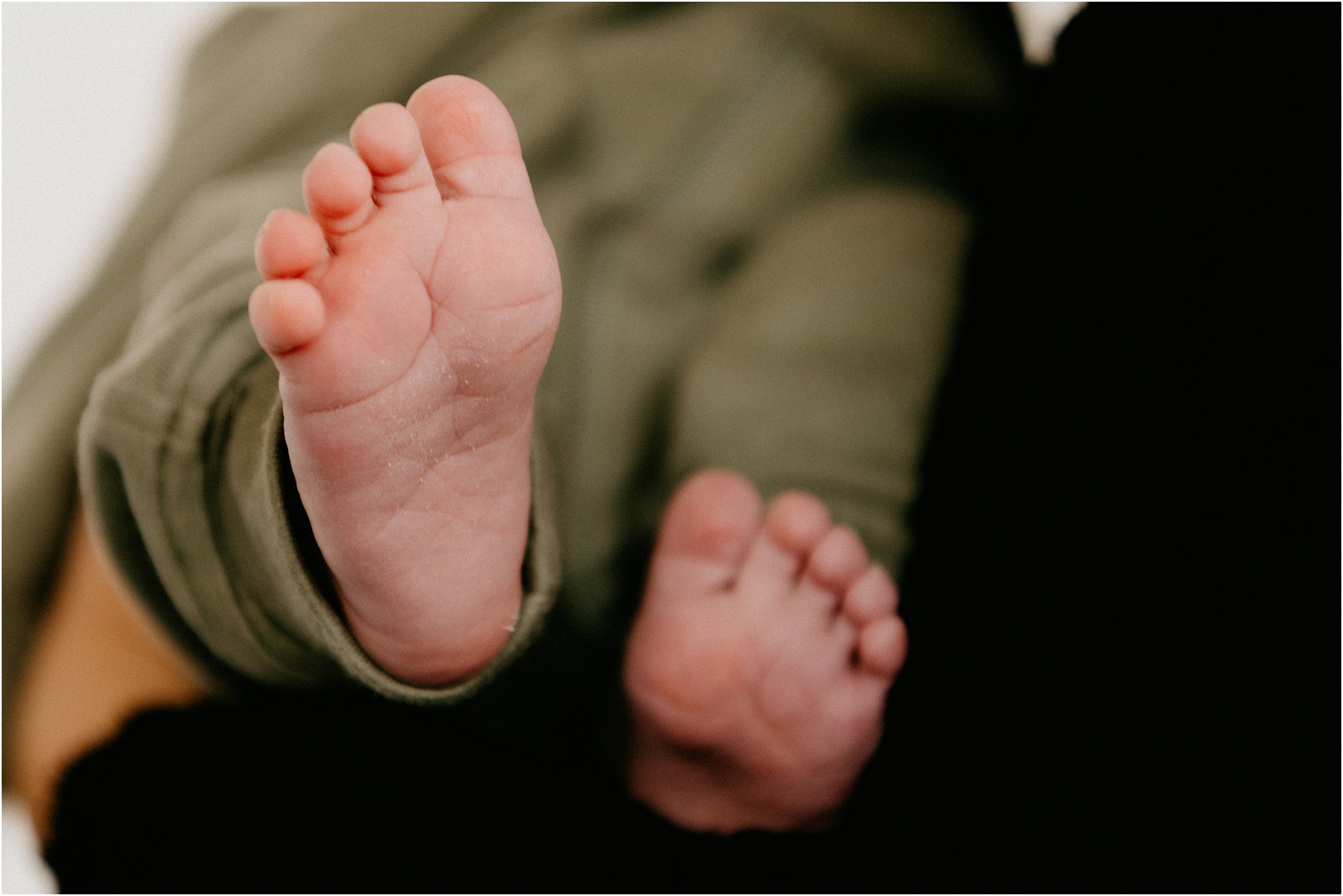 newborn baby feet