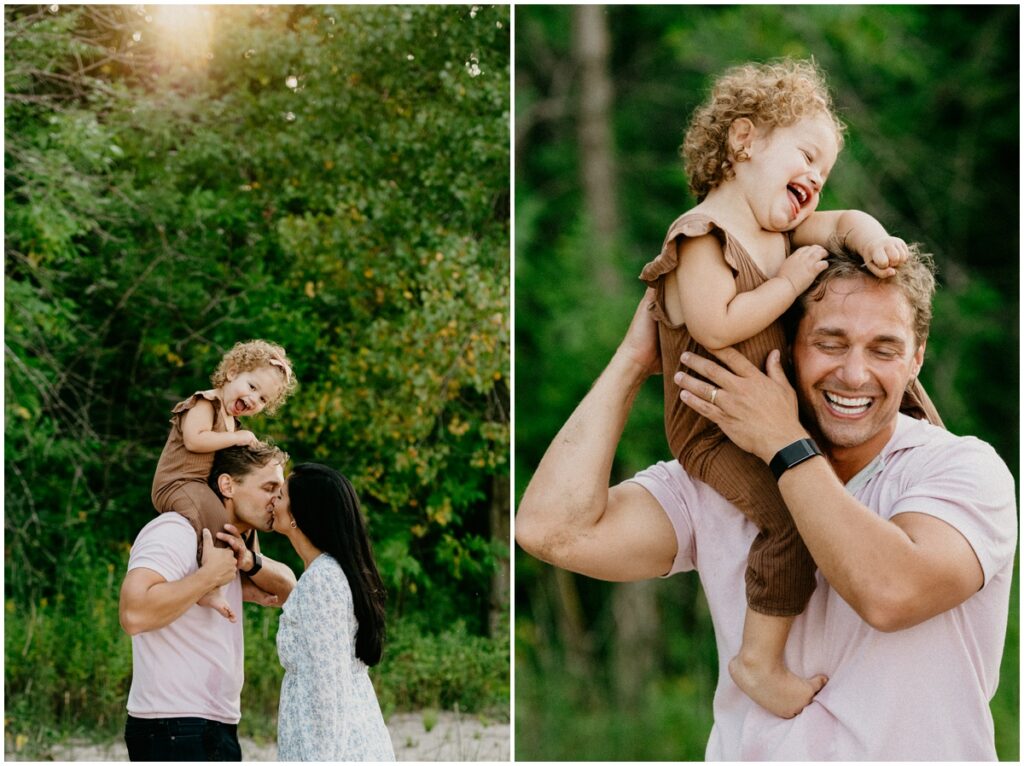 family laughing