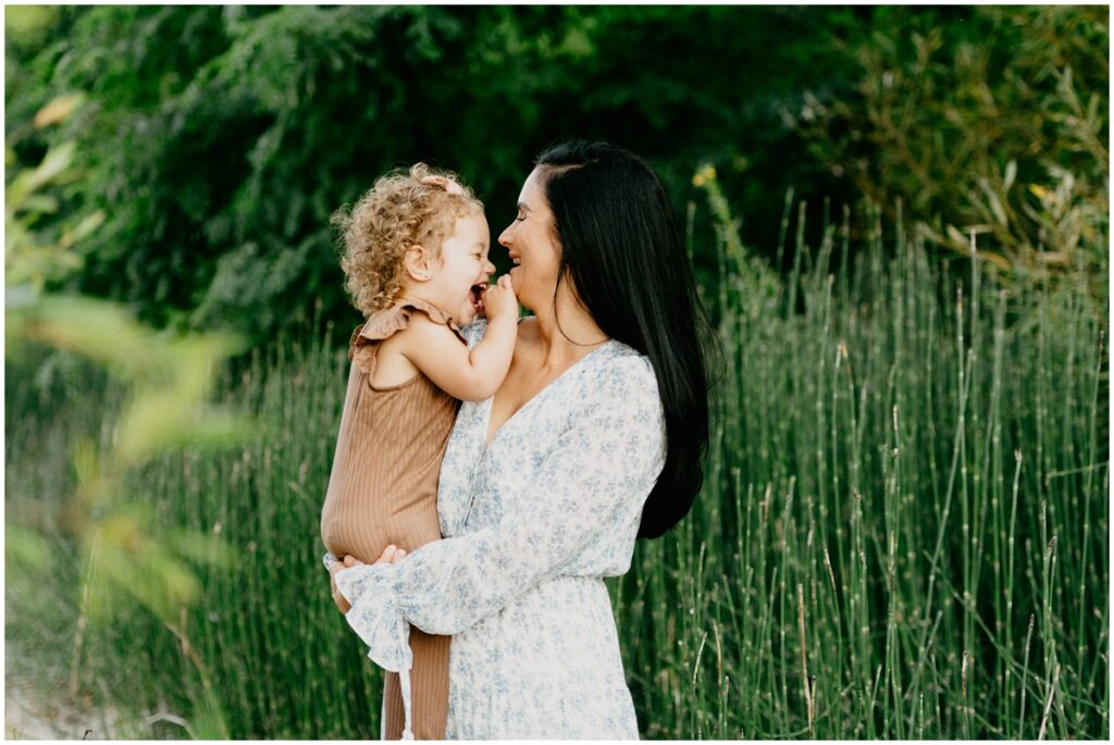 mom and daughter photo