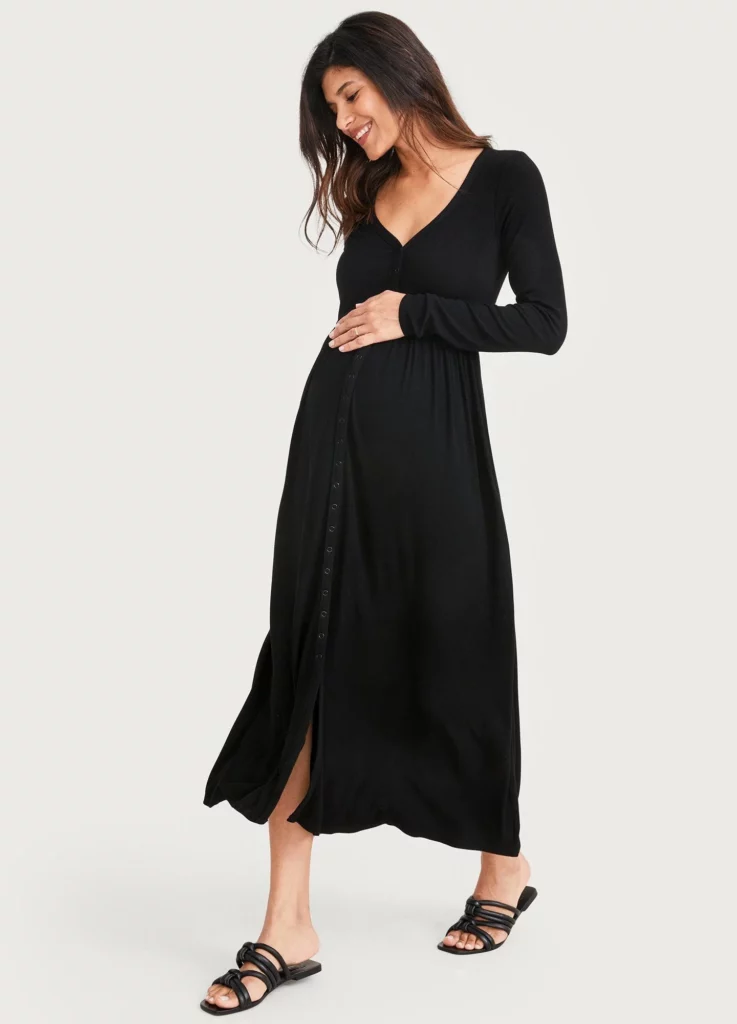 black nursing dress