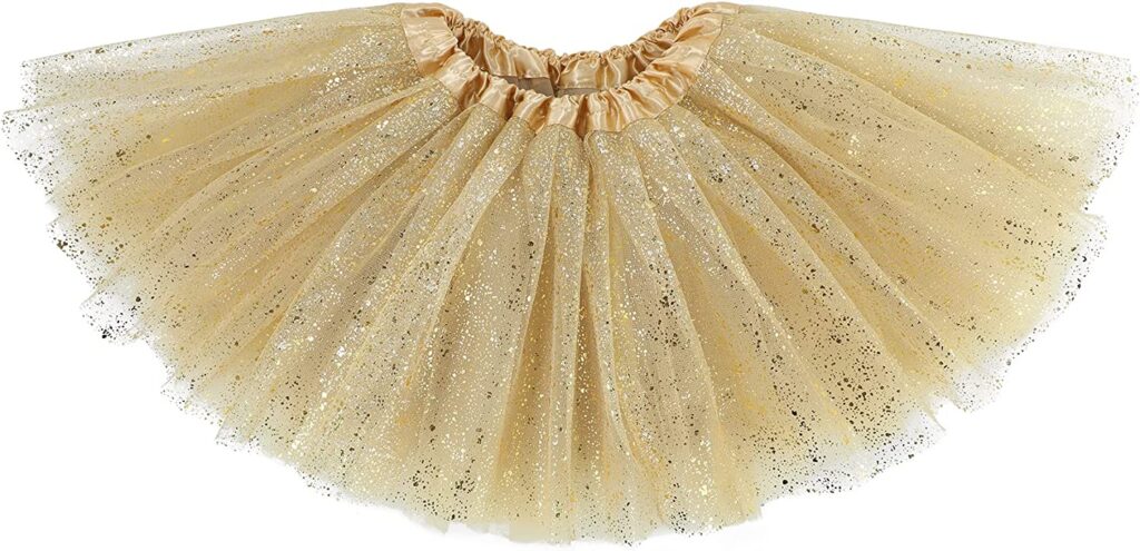 golden sparkle tutu