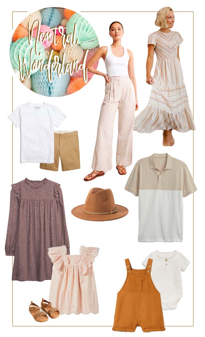 neutral spring photo outfit ideas