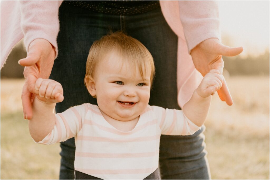baby smiling