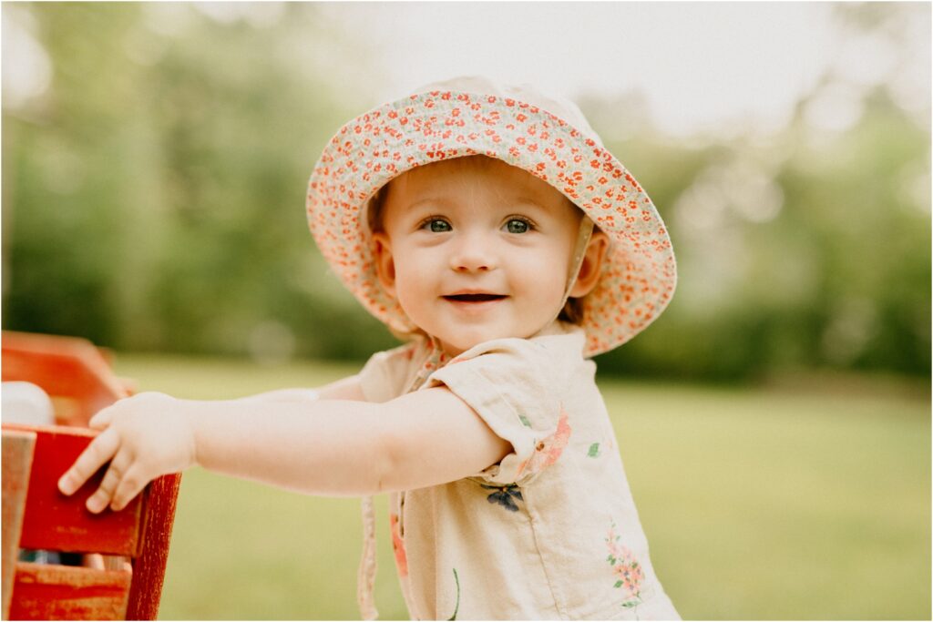 smiling little girl
