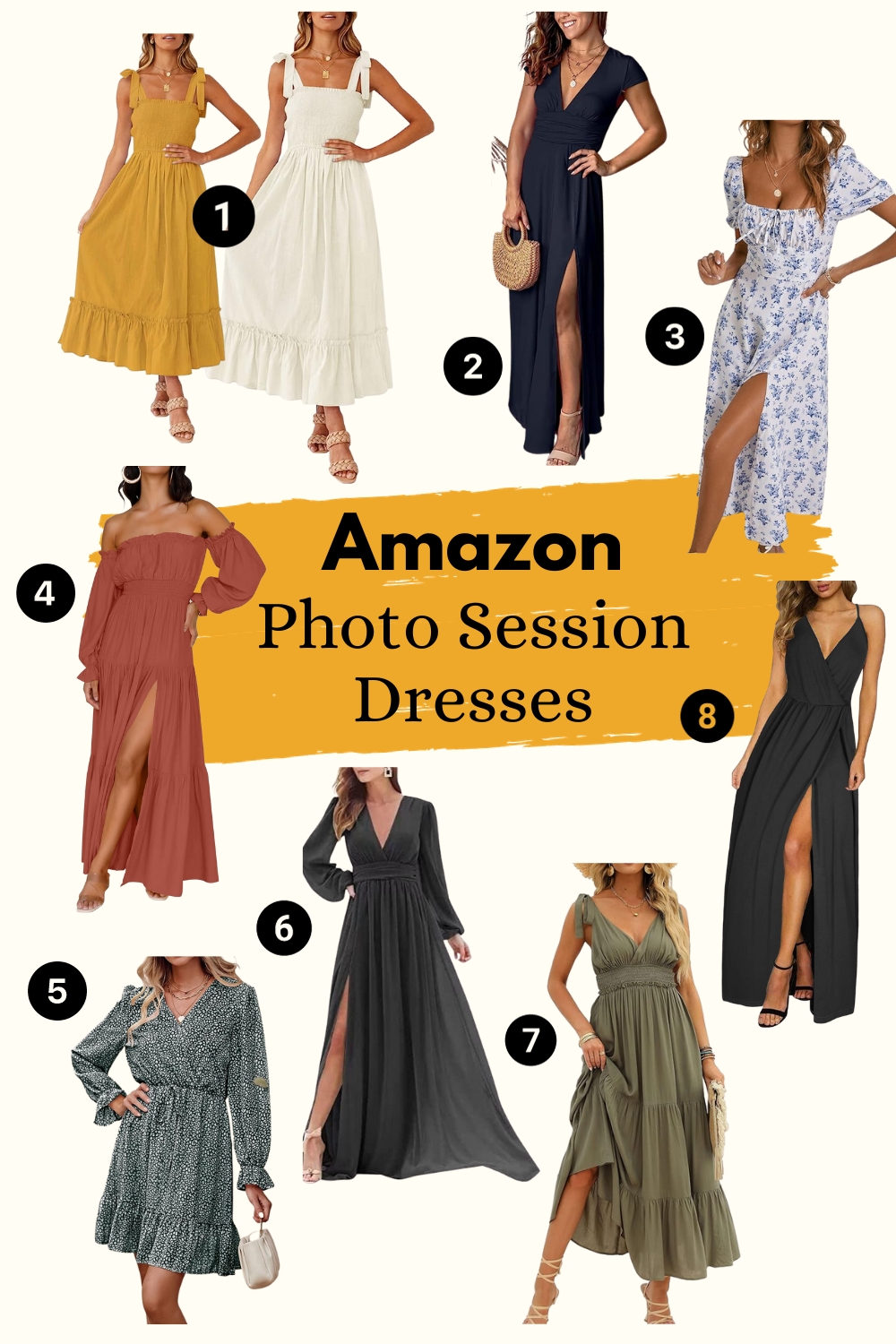 a selection of amazon dresses for women