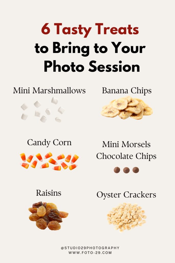 treats for photo sessions