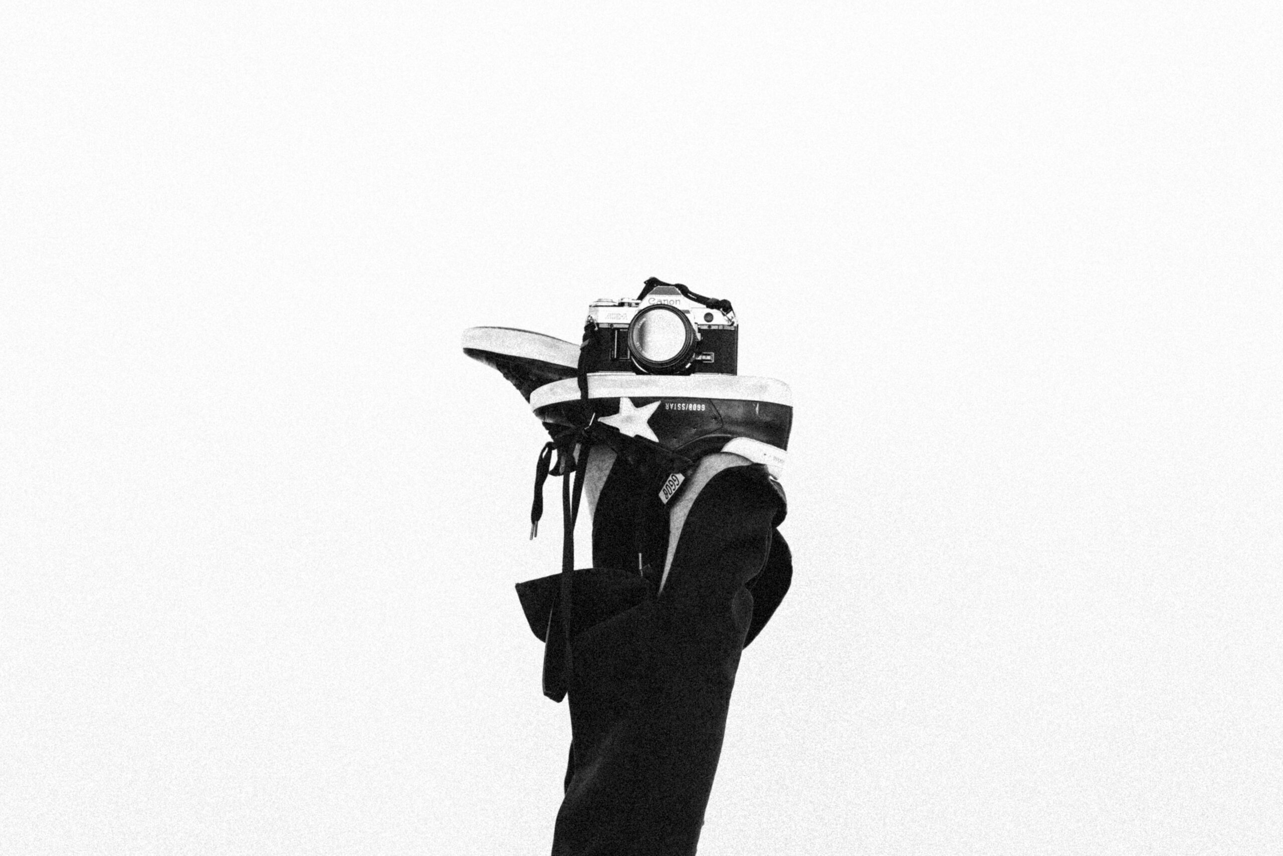 camera and shoes