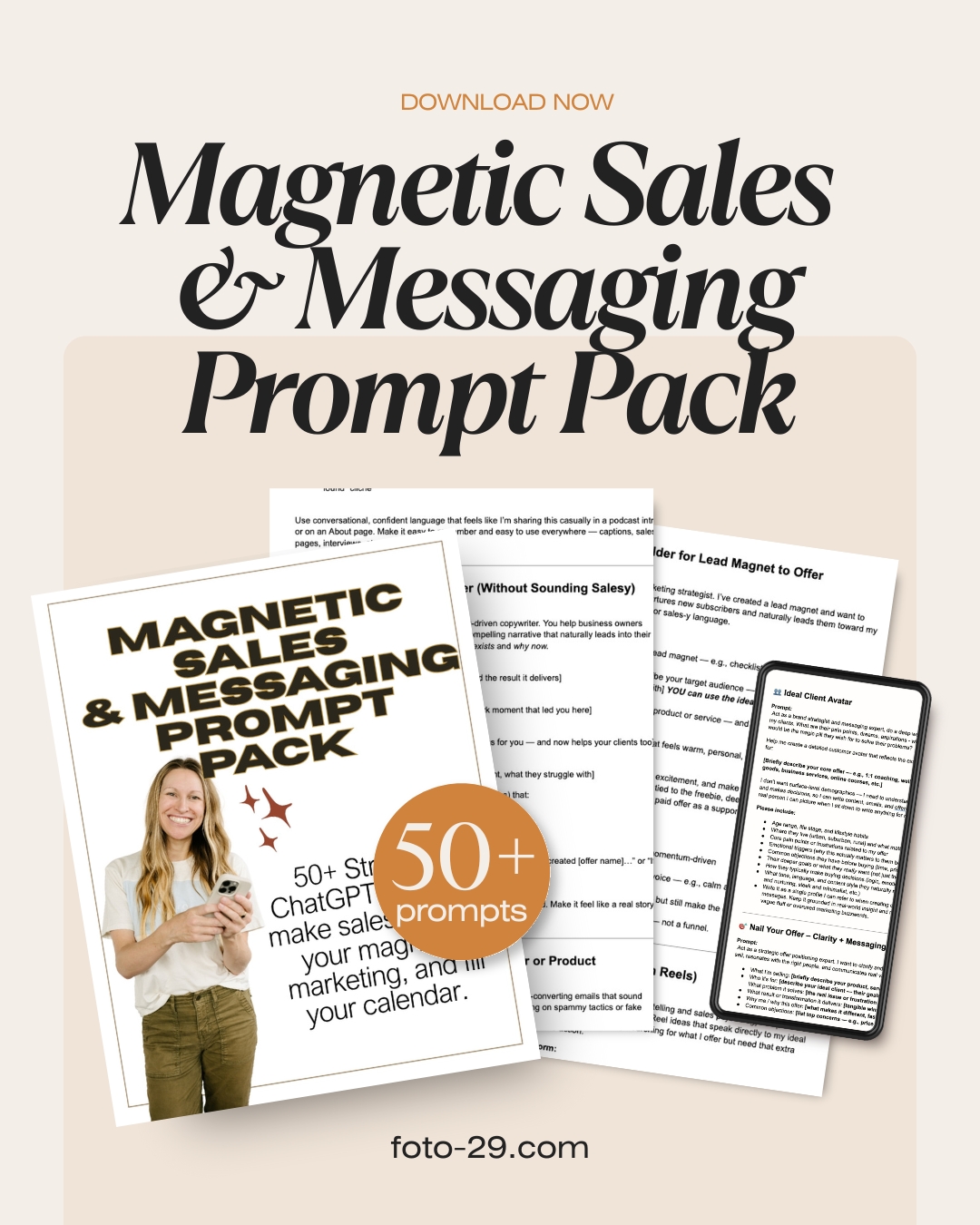 Magnetic Sales & Messaging Prompt Pack