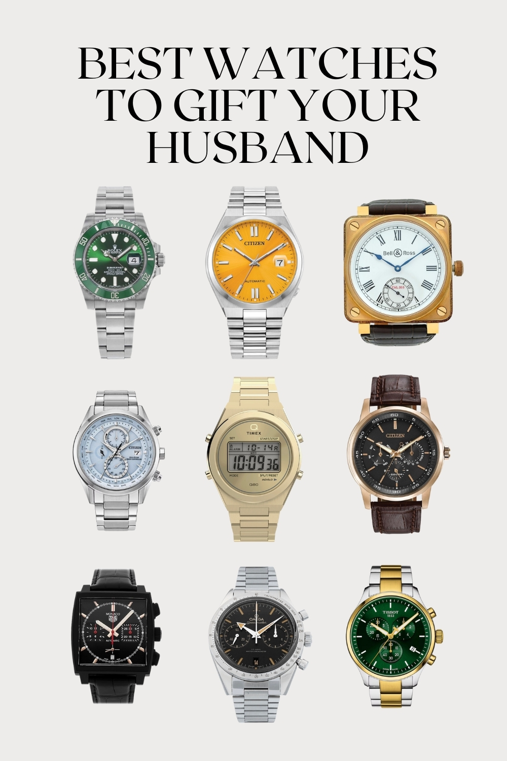 gold and silver watches for men
